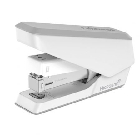 Fellowes LX840 Grapadora con Protección Microban, 25 Hojas, Blanco
